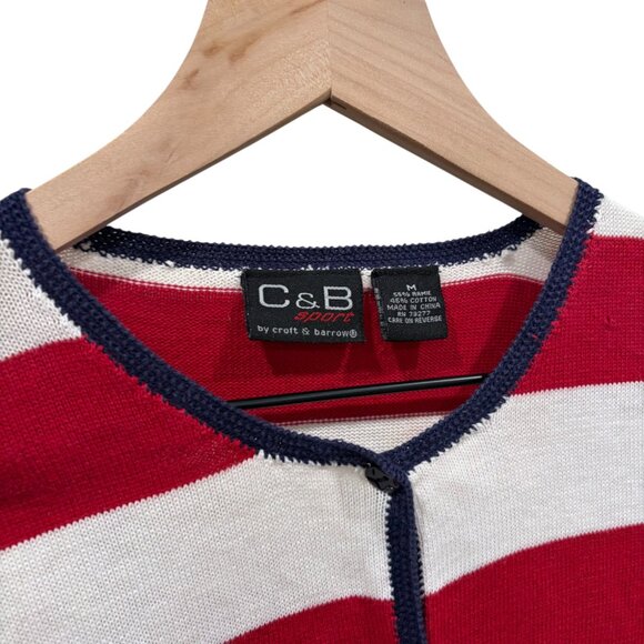 Vintage American Flag 4th of July Cardigan - Picture 4 of 5